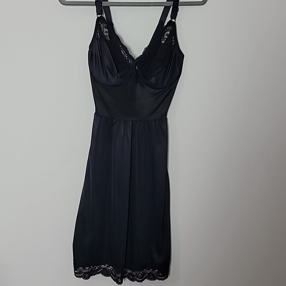 Vintage Vassarette underwire lingerie dress under it all Sz 34 Waist Compession - Picture 1 of 7